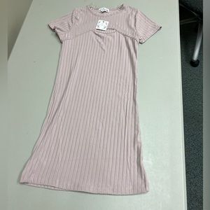 Y2K Fairy Grunge Bodycon Dress Fairycore Asymmetrical Whymsigoth Nwt Large 322